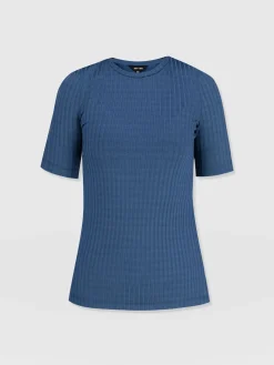 Best Saint and Sofia Adaline Tee - Teal Rib