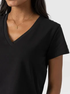 Hot Saint and Sofia Apartment Tee - Black