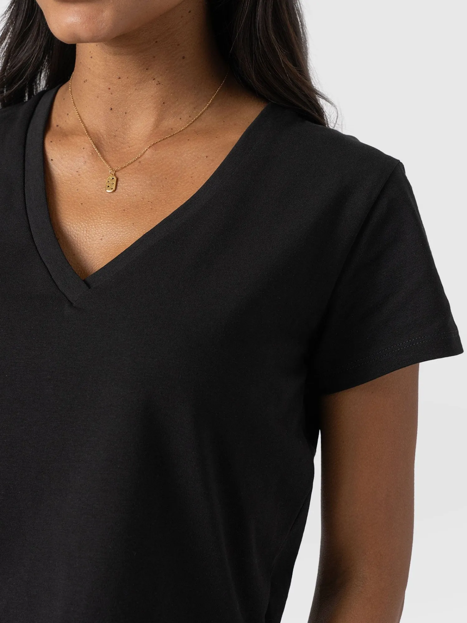 Hot Saint and Sofia Apartment Tee - Black