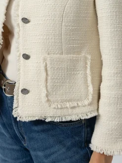 New Saint and Sofia Ashby Jacket - Cream