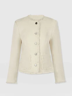 New Saint and Sofia Ashby Jacket - Cream