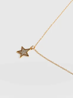 Clearance Saint and Sofia Astral Star Necklace - Gold