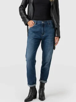 Outlet Saint and Sofia Boyfriend Jeans - Mid Blue