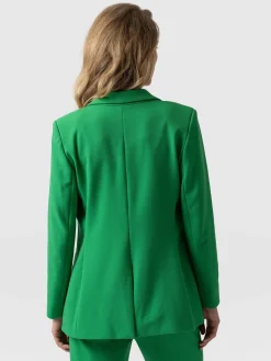 Hot Saint and Sofia Cambridge Blazer - Emerald Green