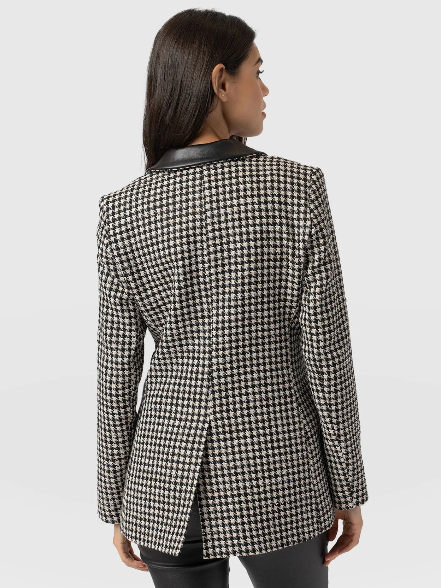 Discount Saint and Sofia Cambridge Blazer - Houndstooth