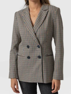 Online Saint and Sofia Cambridge Blazer - Saxon Jacquard