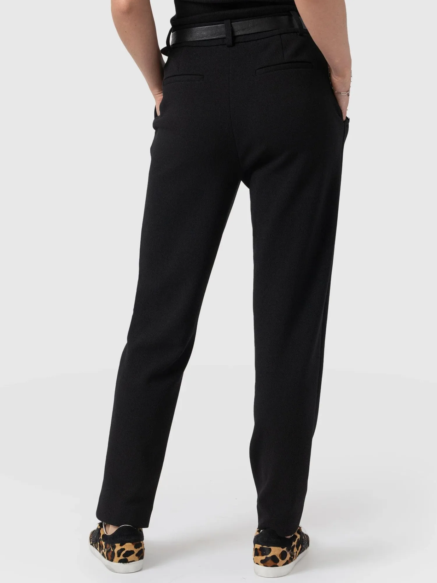 Hot Saint and Sofia Cambridge Tapered Pant - Black