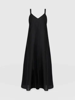 Sale Saint and Sofia Candice A-Line Dress - Black
