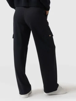 Fashion Saint and Sofia Cargo Chelsea Wide Leg Pant - Navy