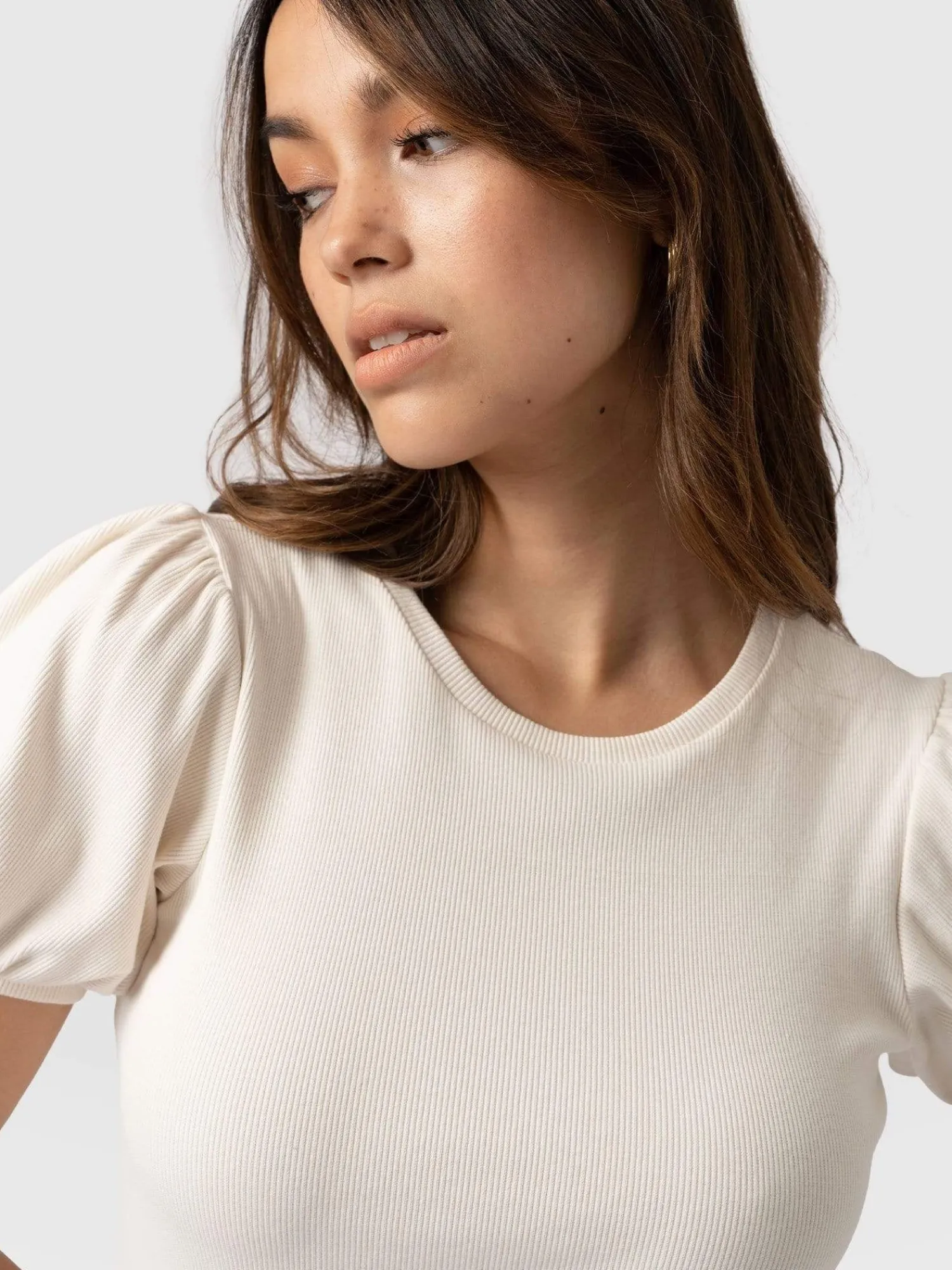 Online Saint and Sofia Cavendish Tee - Cream