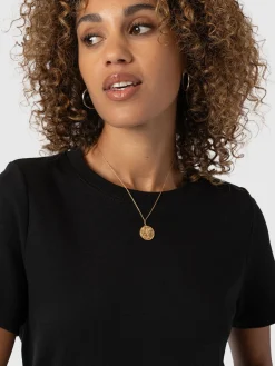 Best Saint and Sofia Chelsea Crew Neck Tee - Black
