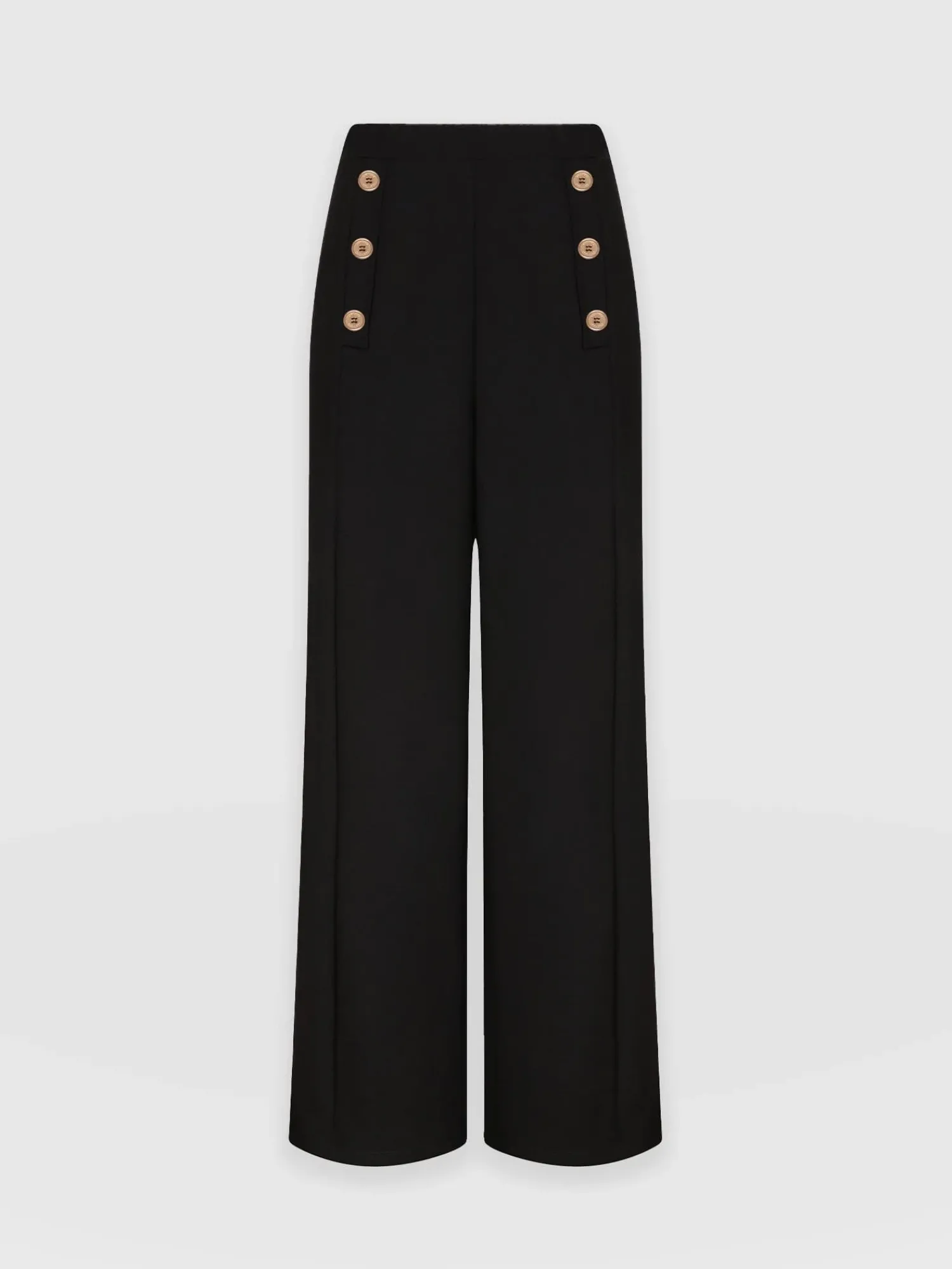 Online Saint and Sofia Chelsea Pant - Black Jersey