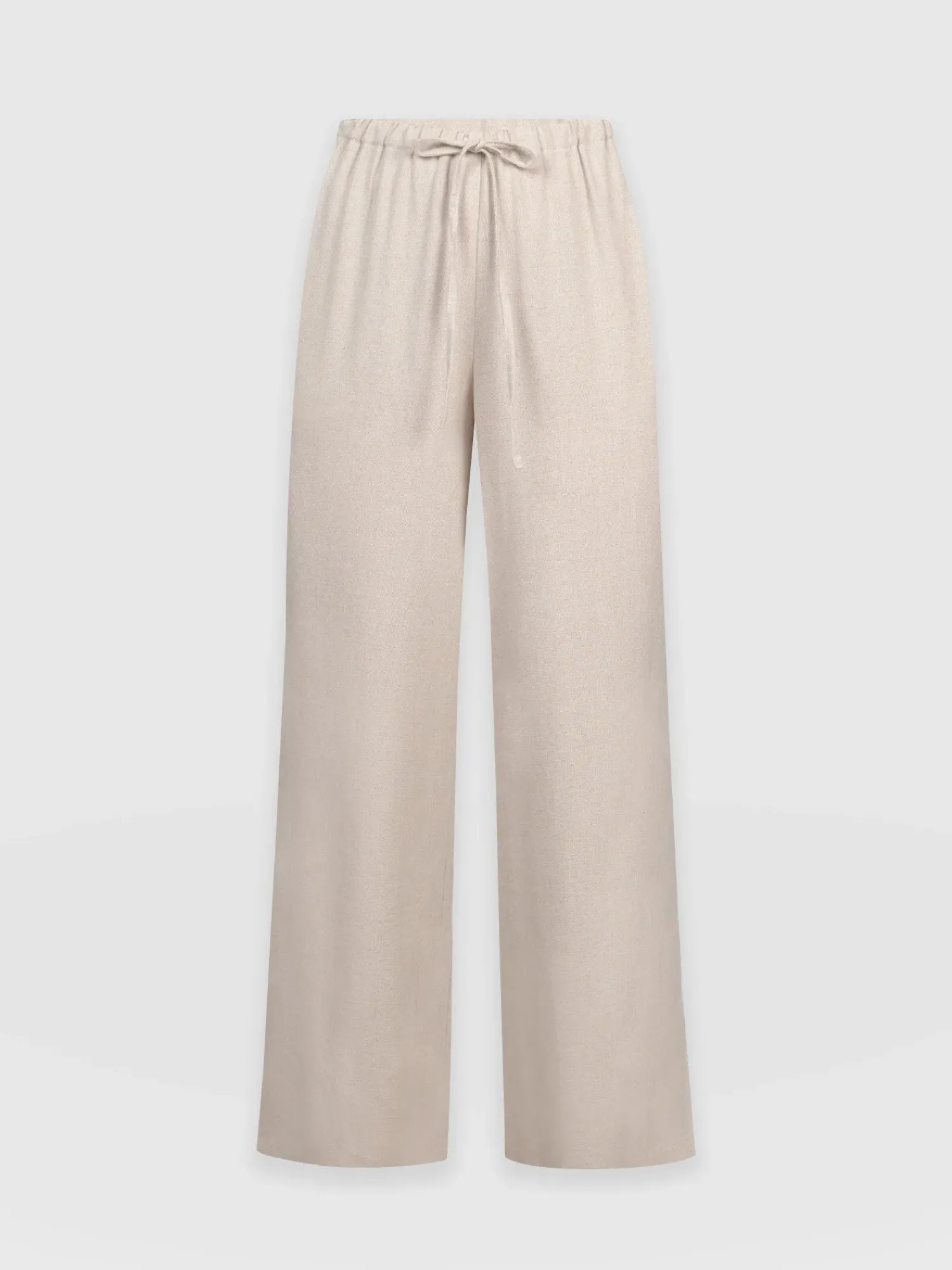 Outlet Saint and Sofia Corinne Linen Pant - Oatmeal
