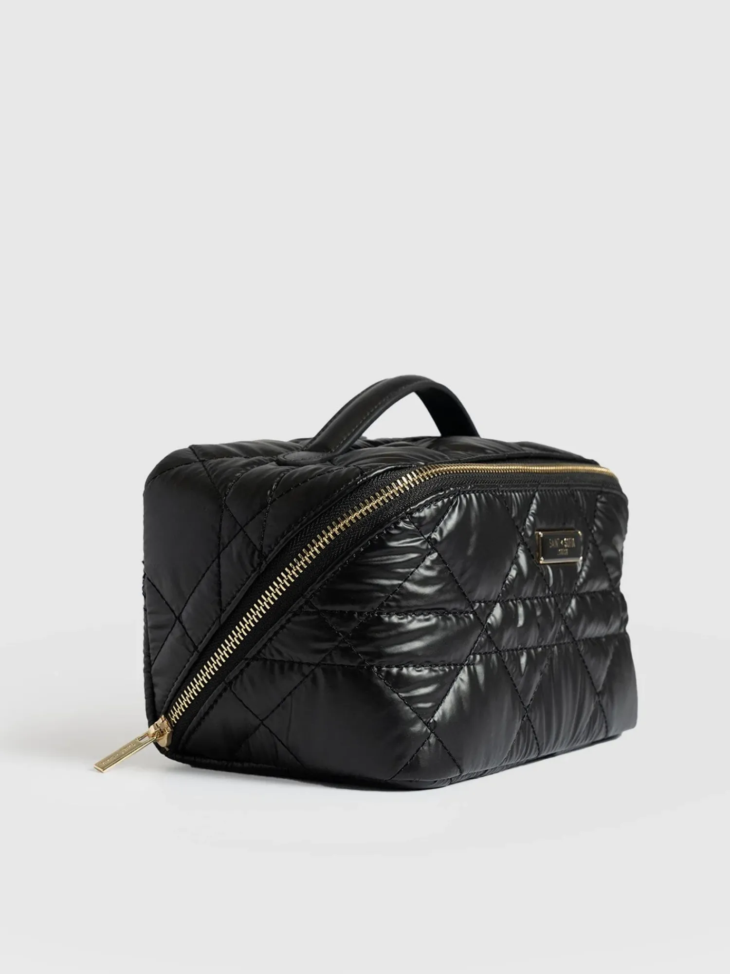 Clearance Saint and Sofia Cosmetics & Wash Bag - Black