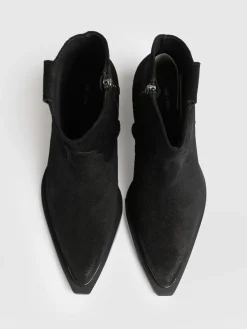 Clearance Saint and Sofia Dallas Metal Boot - Black
