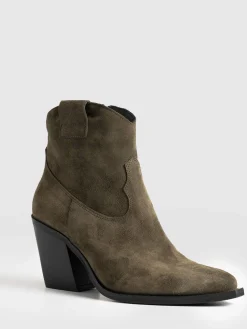 Sale Saint and Sofia Dallas Mid Boot - Khaki