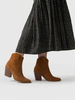 Clearance Saint and Sofia Dallas Mid Boot - Tan