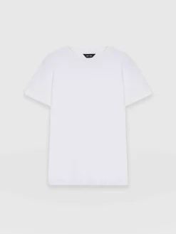 Online Saint and Sofia Easy Cotton Tee - White