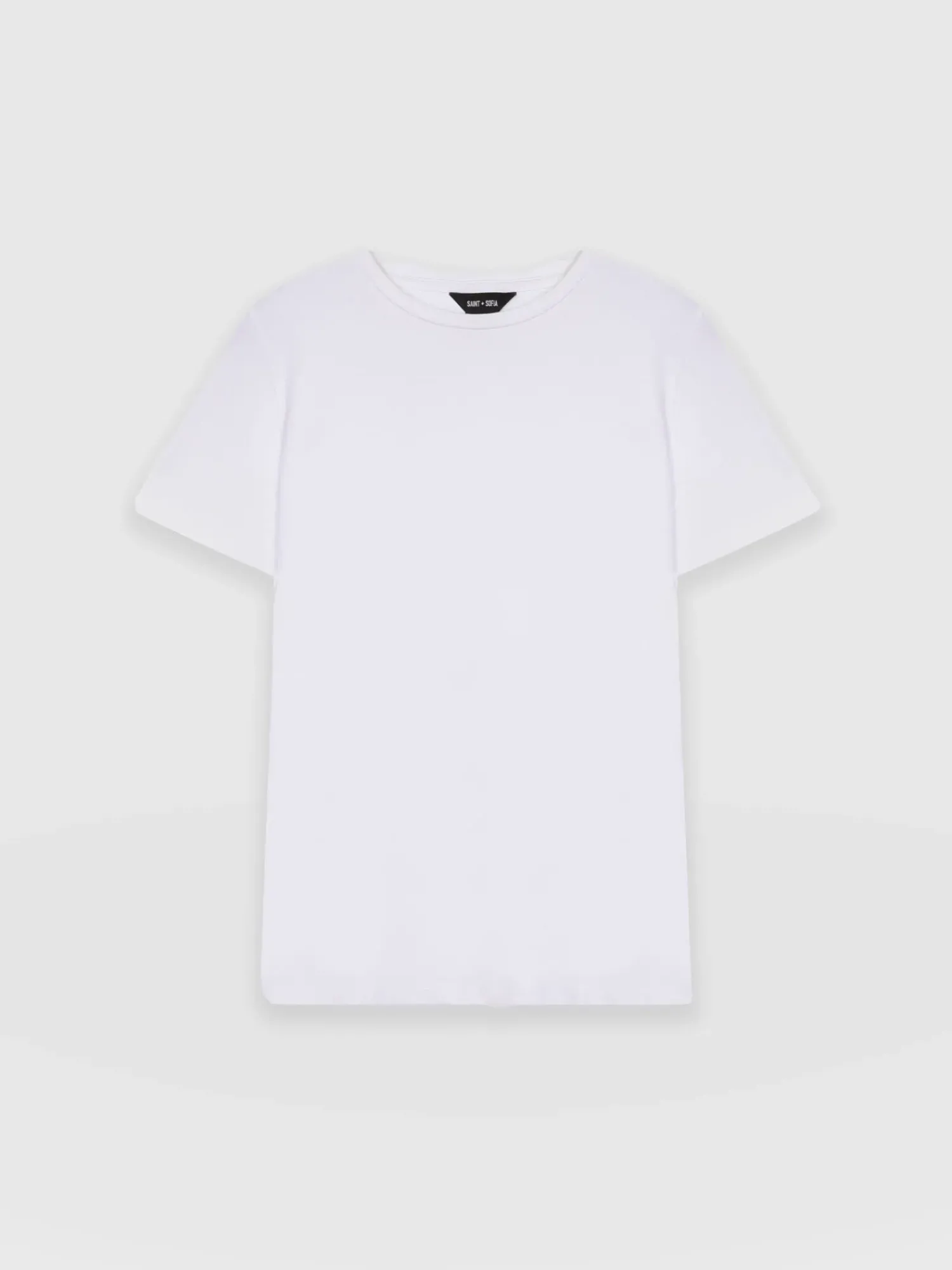Online Saint and Sofia Easy Cotton Tee - White
