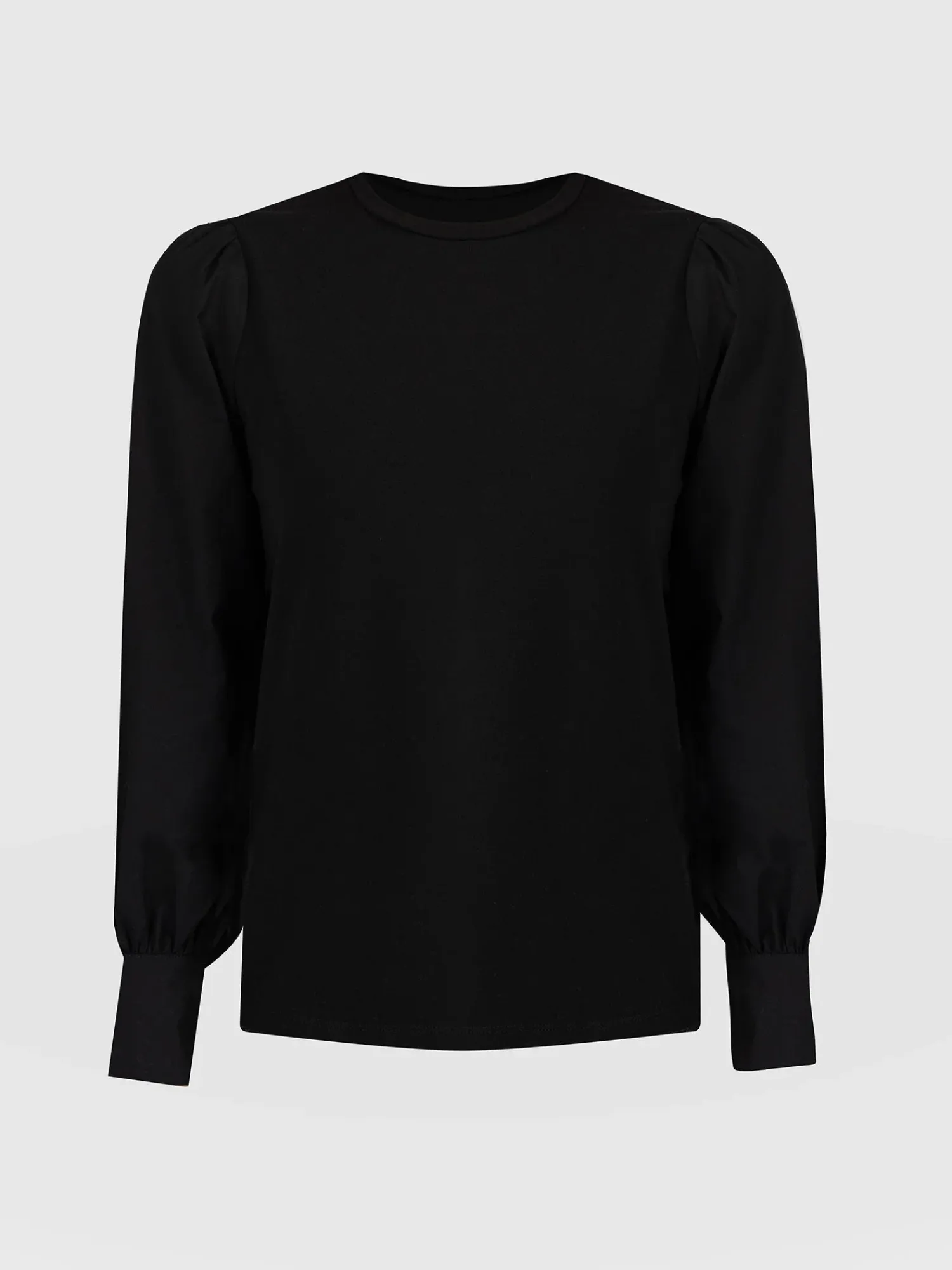 Hot Saint and Sofia Eva Mock Shirt - Black