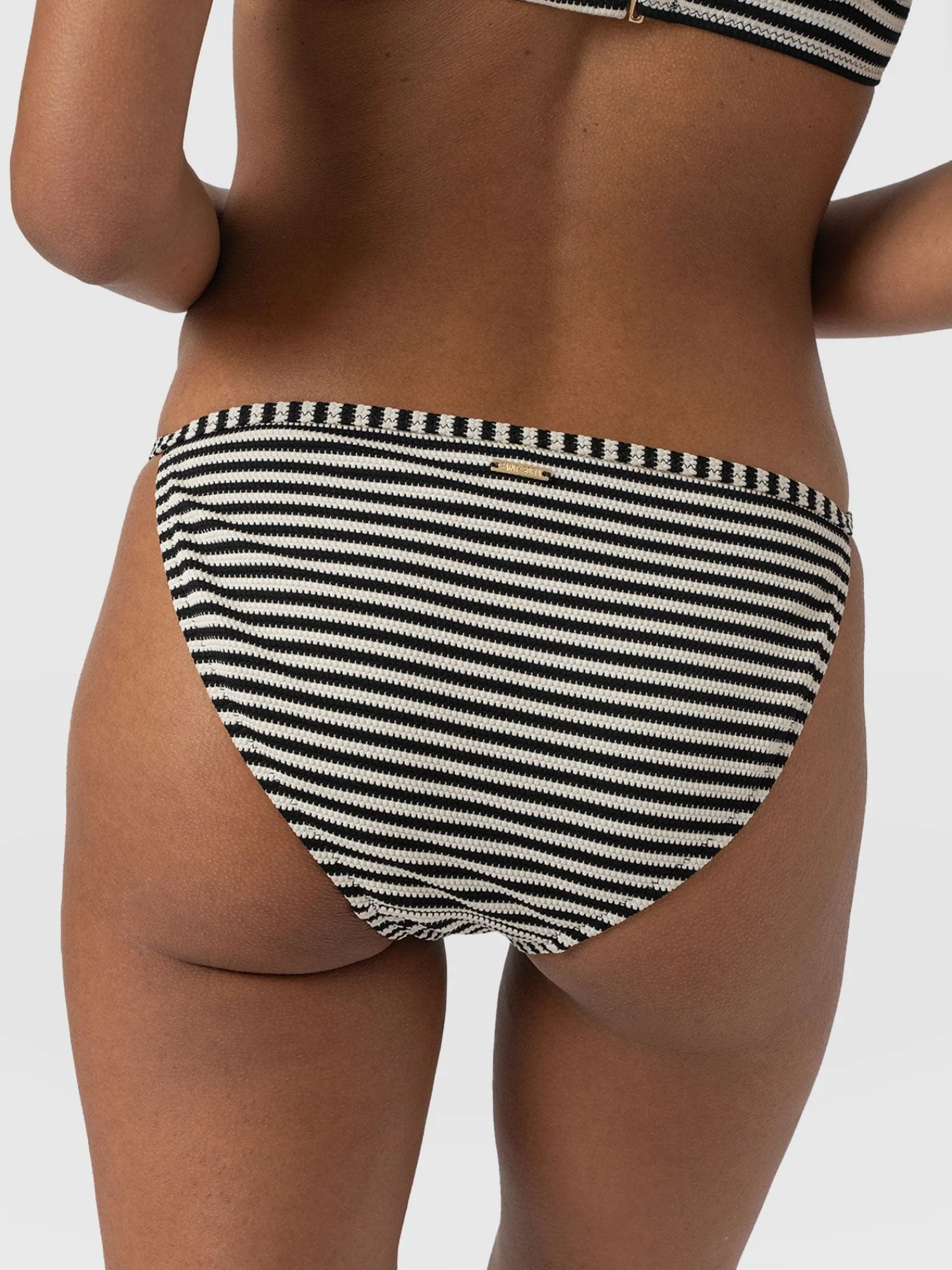 Best Saint and Sofia Faye Adjustable Bikini Bottom - Stripe