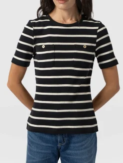 Sale Saint and Sofia Helena Tee - Stripe