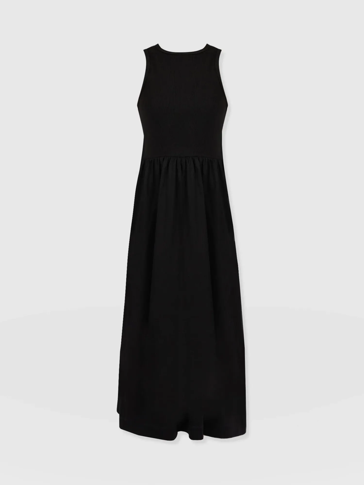 Hot Saint and Sofia Ivy Full Skirt Sleeveless Dress - Black