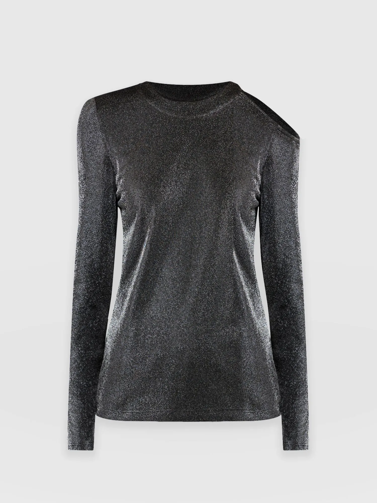 Best Saint and Sofia Jasna Cold Shoulder Tee - Silver