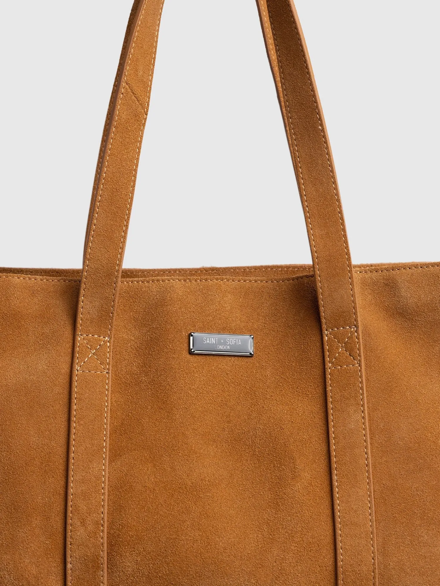 Discount Saint and Sofia Kara Shopper Bag - Tan