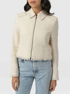 Outlet Saint and Sofia Kinley Jacket - Cream