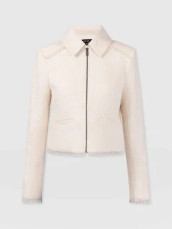 Outlet Saint and Sofia Kinley Jacket - Cream
