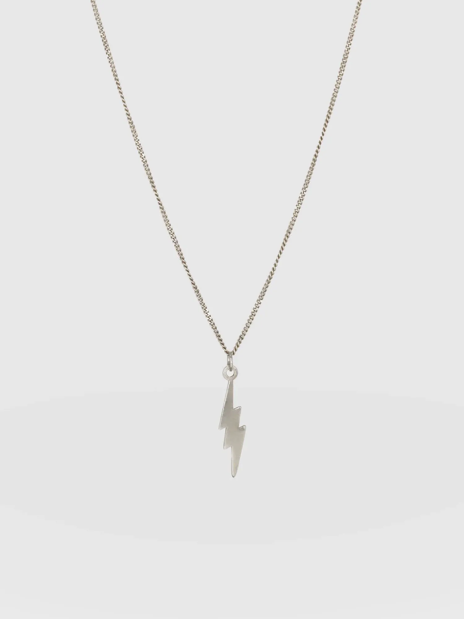 Best Saint and Sofia Lightning Necklace - Silver