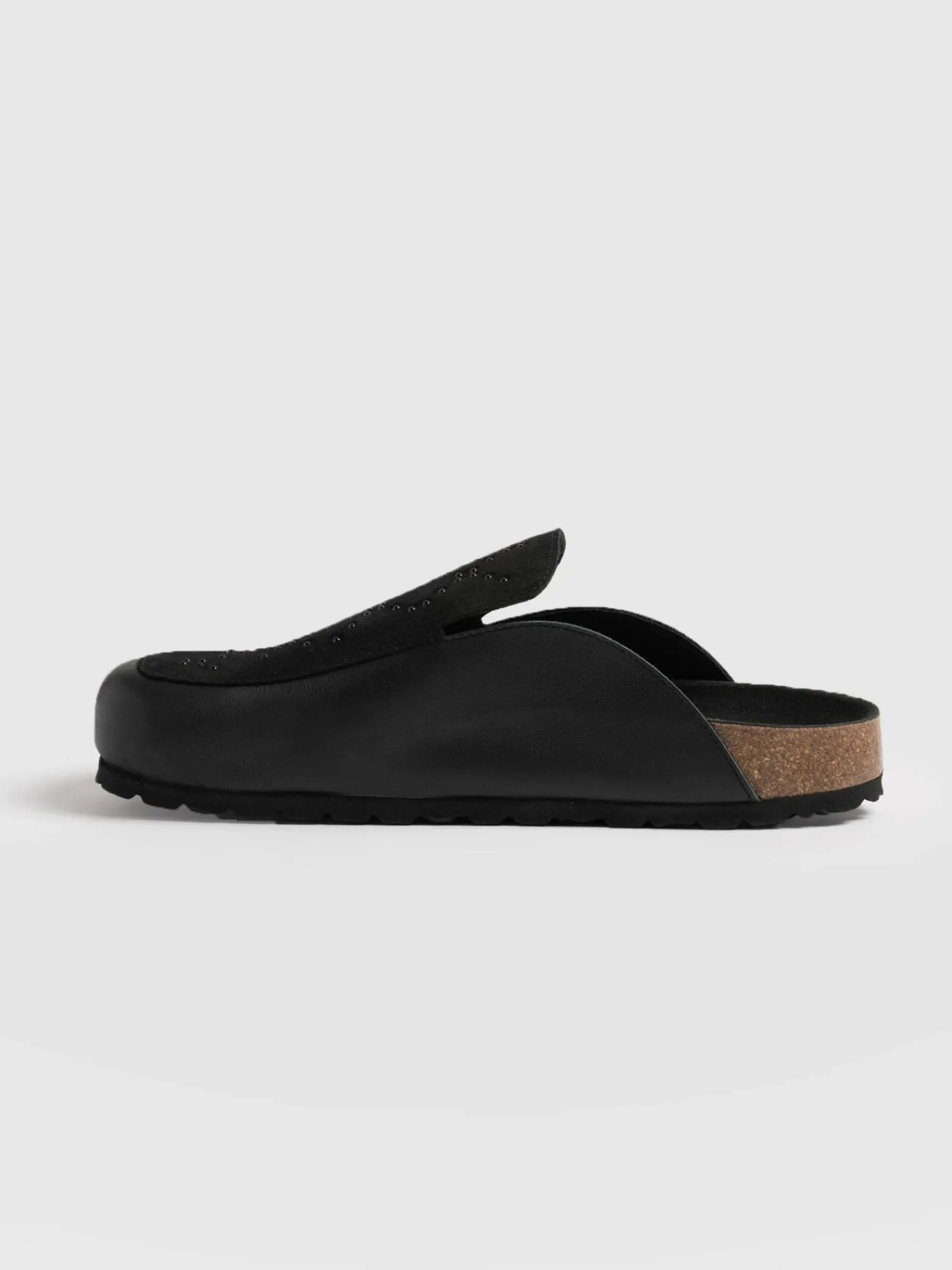 Online Saint and Sofia Lottie Studded Clogs - Black