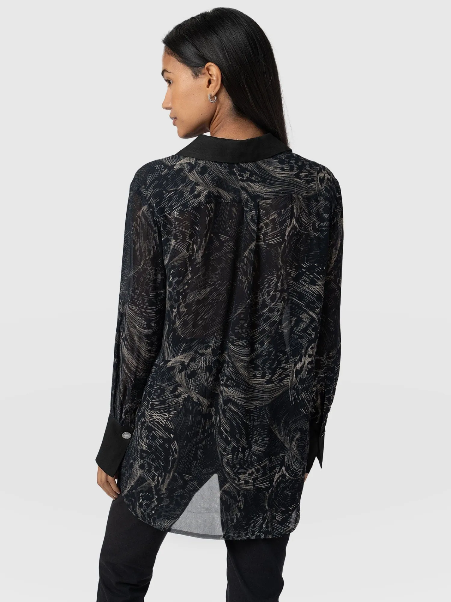 Outlet Saint and Sofia Madison Shirt - Spot Feather