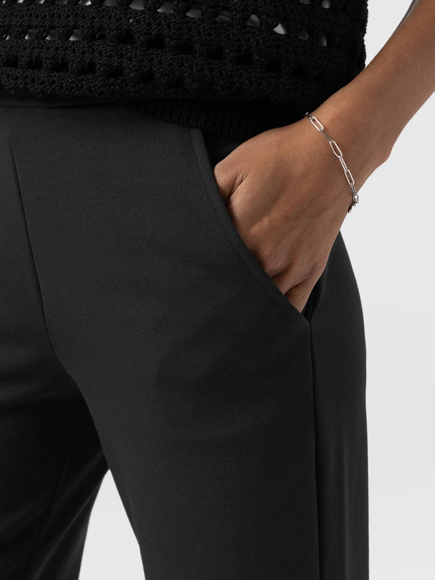 Hot Saint and Sofia Putney Pant - Black