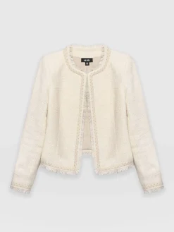 Online Saint and Sofia Rayner Jacket - Cream Bouclé