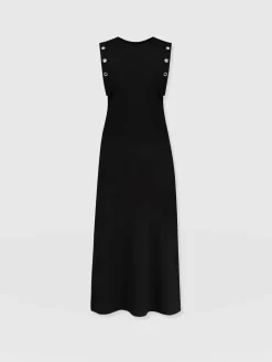 Hot Saint and Sofia Rowan Dress - Black Eyelet