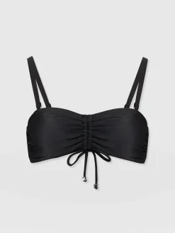 Online Saint and Sofia Skye Bandeau Bikini Top - Black