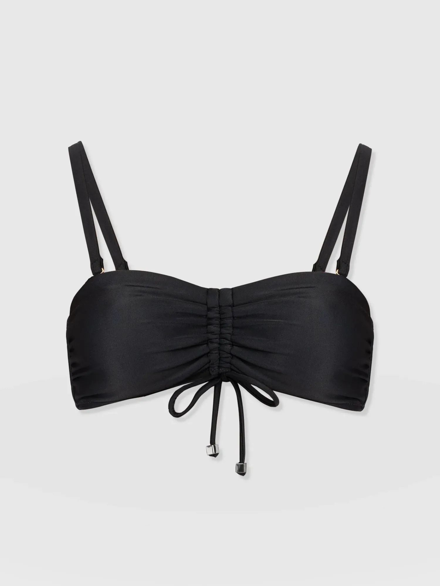 Online Saint and Sofia Skye Bandeau Bikini Top - Black