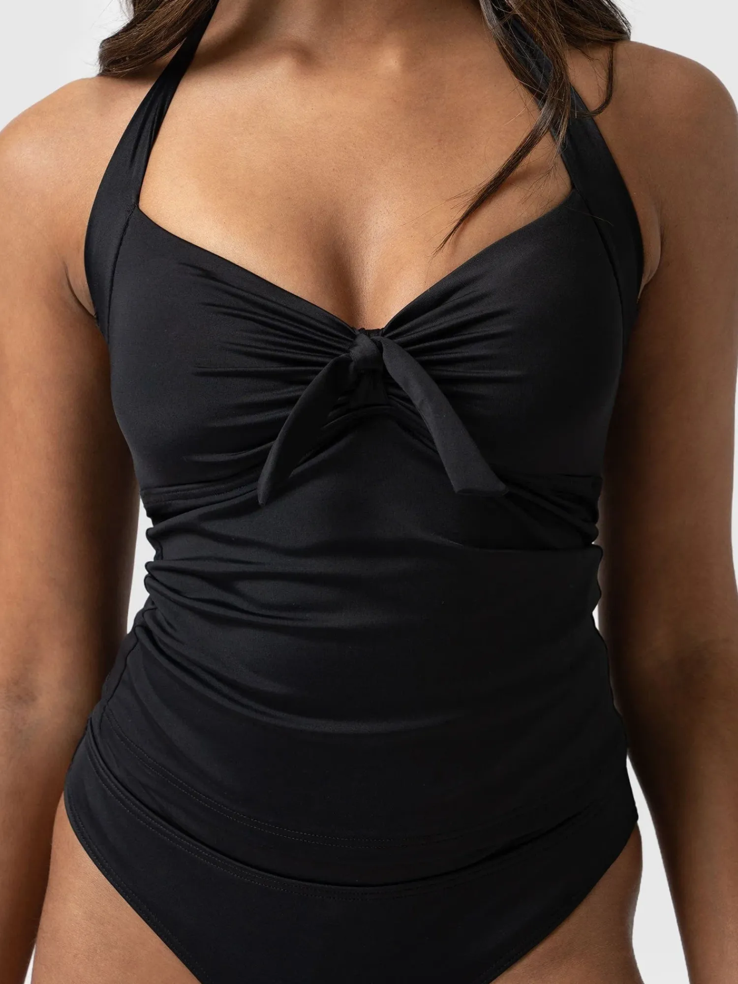 Best Saint and Sofia Sol Tankini Top - Black