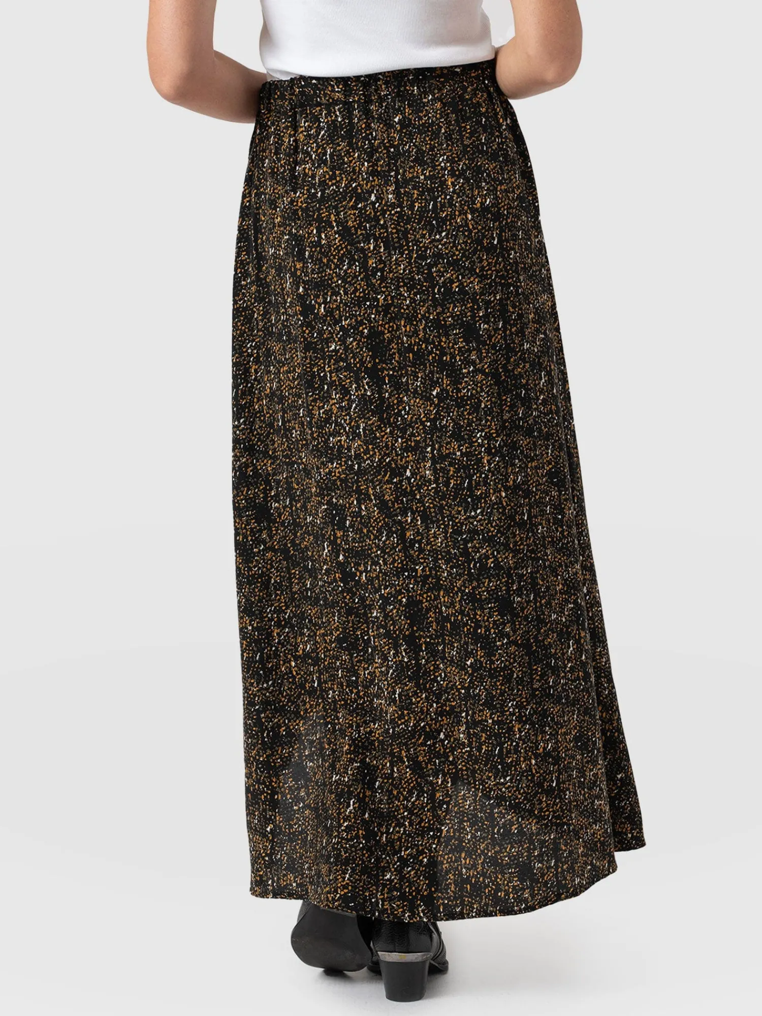 New Saint and Sofia Sutton Skirt - Ditsy Leopard