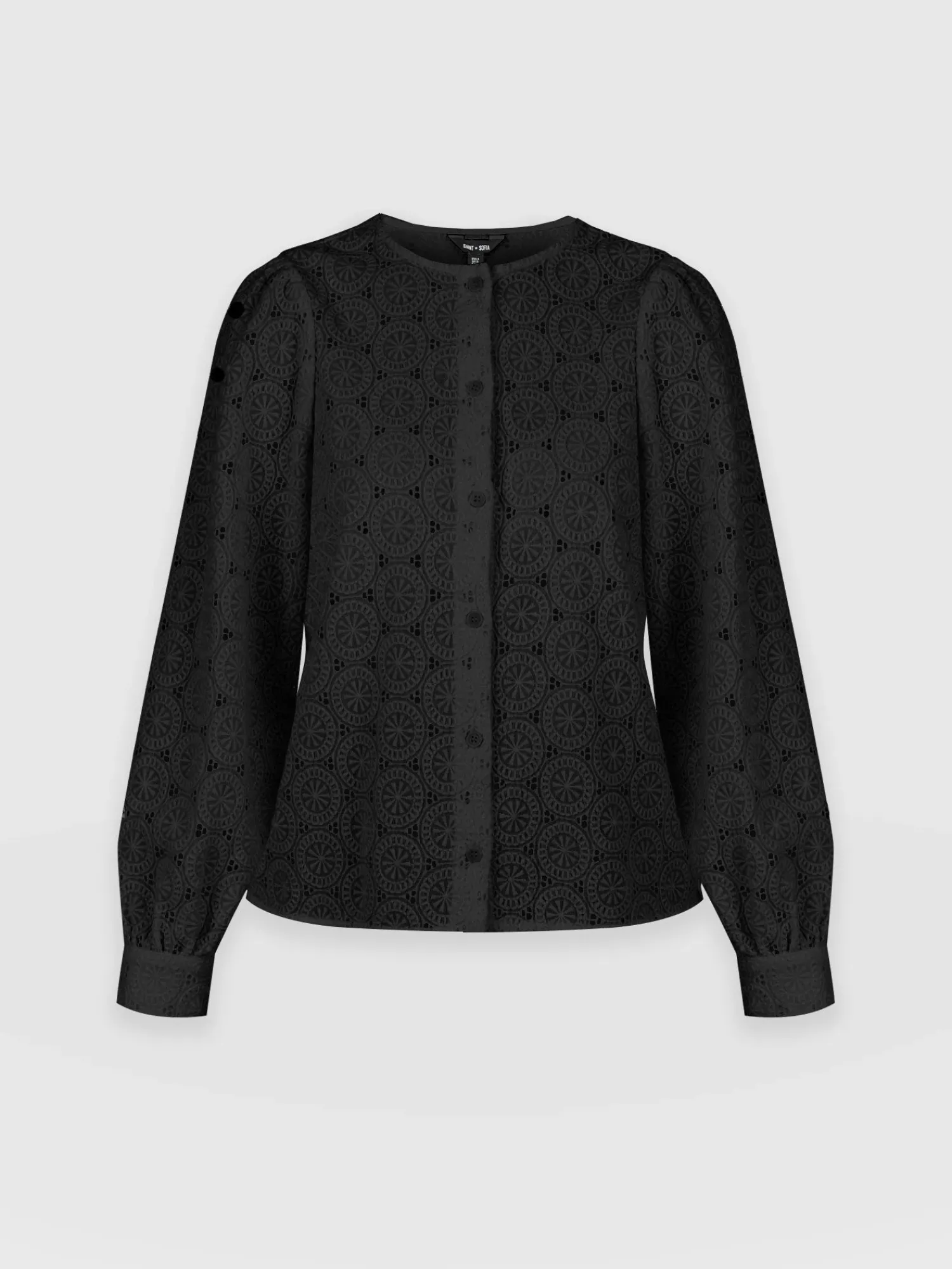 Best Saint and Sofia Tabitha Blouse - Black Broderie