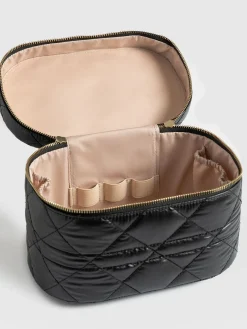 Fashion Saint and Sofia Vanity Case - Black