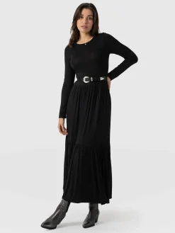 New Saint and Sofia Western Belt - Black