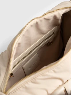 Best Saint and Sofia Woven Duffle Bag - Cream